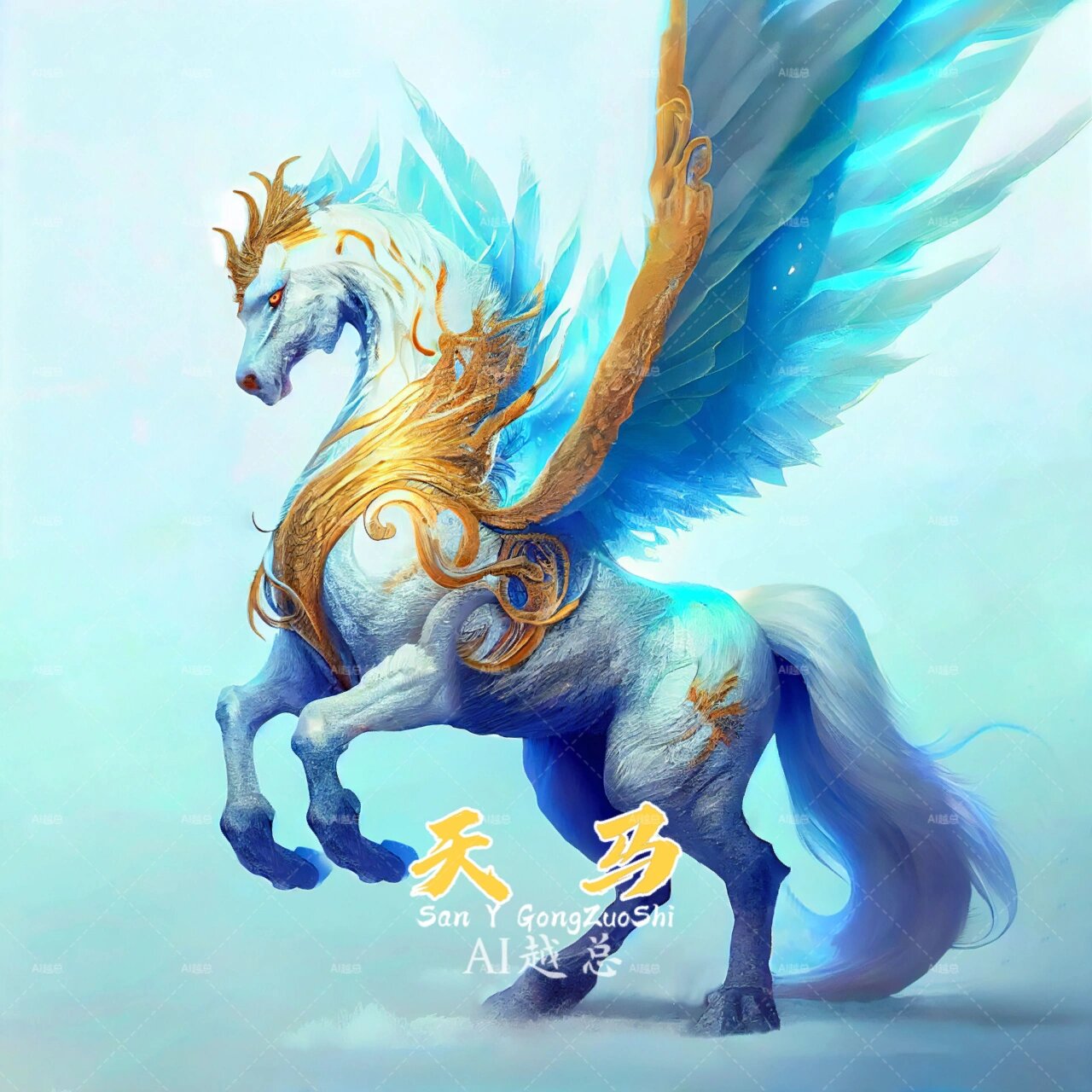 上古神兽天马 传说中的神速使者