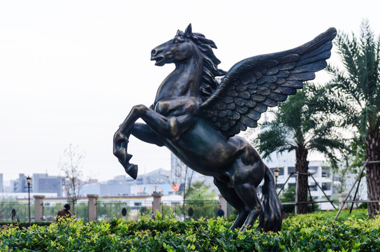 天马雕塑