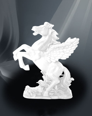 工厂直营可定做，纯银天马腾空 洛阳乾宝金银工艺制品解析